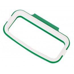 Βάση στήριξης για σακούλα απορριμμάτων HUH-0035, 12.5 x 22cm, πράσινη