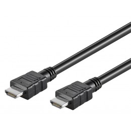 GOOBAY καλώδιο HDMI 58444 με Ethernet, 4K/30Hz, 10.2Gbps, 7.5m, μαύρο