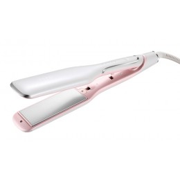 HTC ισιωτική μαλλιών JK-7053, 120-200°, 50W, λευκή-ροζ