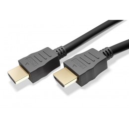 GOOBAY καλώδιο HDMI 2.1 58263, certified, ARC, 8K/60Hz 48Gbps, 1m, μαύρο