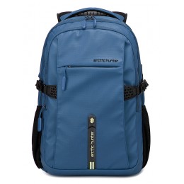 ARCTIC HUNTER τσάντα πλάτης B00388 με θήκη laptop 15.6", USB, 27L, μπλε