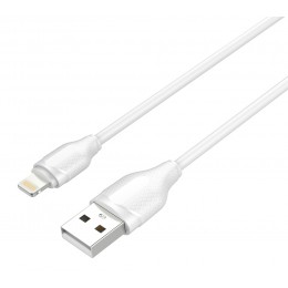 LDNIO καλώδιο Lightning σε USB LS371, 10.5W, 1m, λευκό