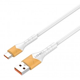 LDNIO καλώδιο USB-C σε USB LS802, 30W, 2m, λευκό