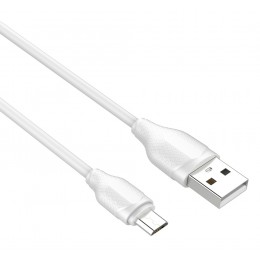 LDNIO καλώδιο Micro USB σε USB LS371, 10.5W, 1m, λευκό