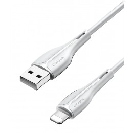 USAMS καλώδιο Lightning σε USB US-SJ371, 10W, 1m, λευκό