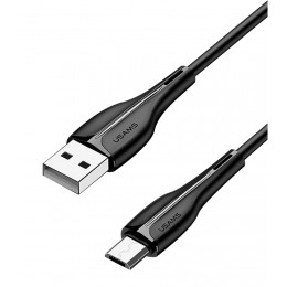 USAMS καλώδιο Micro USB σε USB US-SJ373, 10W, 1m, μαύρο