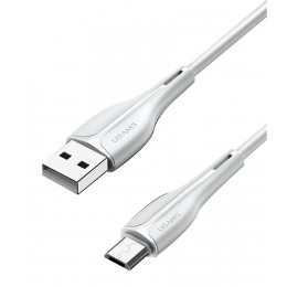 USAMS καλώδιο Micro USB σε USB US-SJ373, 10W, 1m, λευκό