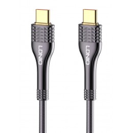 LDNIO καλώδιο USB-C σε USB-C LC651C, 65W, 1m, γκρι