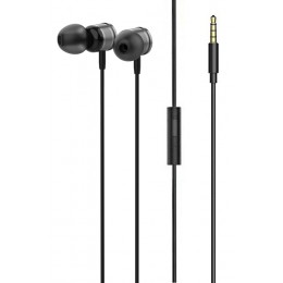LDNIO earphones με μικρόφωνο HP04, 3.5mm, 1.2m, γκρι