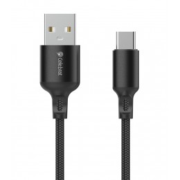 CELEBRAT καλώδιο USB-C σε USB CB-32, 15W, 1m, μαύρο