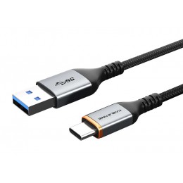 CABLETIME καλώδιο USB-C σε USB CT-AMCMG1, 15W, 5Gbps, 0.5m, μαύρο