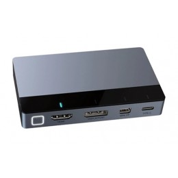 CABLETIME switch multi-port σε HDMI CT-PS41-GB1, 4 σε 1, 4K/60Hz, γκρι