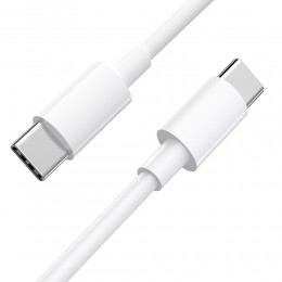 POWERTECH καλώδιο USB-C CAB-UC087, 20V/5A 100W, 1.9m, λευκό