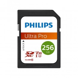 Philips Ultra Pro SDXC 256GB Class 10 U3 V30 A1 UHS-I (FM25SD65B/00) (PHIFM25SD65B-00)