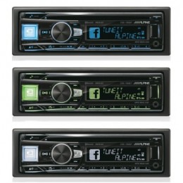 Alpine CDE-195BT Ράδιο CD Bluetooth/USB/AUX