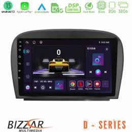 Bizzar d Series Mercedes sl Class 2005-2011 8core Android13 2+32gb Navigation Multimedia Tablet 9 u-d-Mb0479