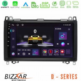 Bizzar d Series Mercedes A/b/vito/sprinter Class 8core Android13 2+32gb Navigation Multimedia Tablet 9 u-d-Mb0759