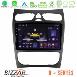 Bizzar d Series Mercedes clk Class W209 2000-2004 8core Android13 2+32gb Navigation Multimedia Tablet 9 u-d-Mb1452
