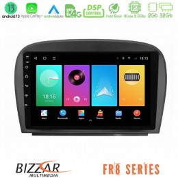 Bizzar fr8 Series Mercedes sl Class 2005-2011 8core Android13 2+32gb Navigation Multimedia Tablet 9 u-fr8-Mb0479