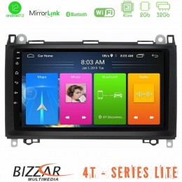 Bizzar 4t Series Mercedes A/b/vito/sprinter Class 4core Android12 2+32gb Navigation Multimedia Tablet 9 u-lvb-Mb0759