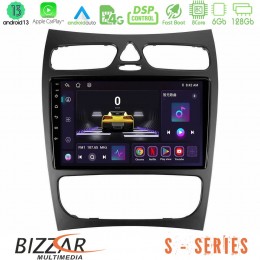 Bizzar s Series Mercedes clk Class W209 2000-2004 8core Android13 6+128gb Navigation Multimedia Tablet 9 u-s-Mb1452