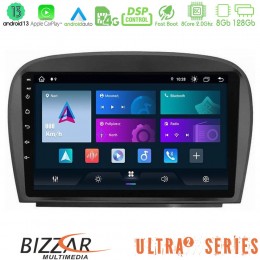 Bizzar Ultra Series Mercedes sl Class 2005-2011 8core Android13 8+128gb Navigation Multimedia Tablet 9 u-ul2-Mb0479
