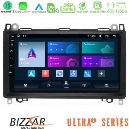 Bizzar Ultra Series Mercedes A/b/vito/sprinter Class 8core Android13 8+128gb Navigation Multimedia 9 u-ul2-Mb0759