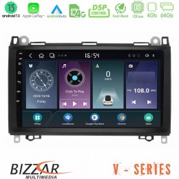 Bizzar v Series Mercedes A/b/vito/sprinter Class 10core Android13 4+64gb Navigation Multimedia Tablet 9 u-v-Mb0759