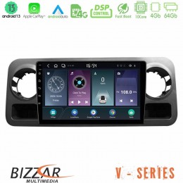 Bizzar v Series Mercedes Sprinter W907 10core Android13 4+64gb Navigation Multimedia Tablet 10 u-v-Mb1463