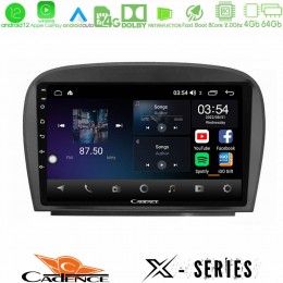 Cadence x Series Mercedes sl Class 2005-2011 8core Android12 4+64gb Navigation Multimedia Tablet 9 u-x-Mb0479