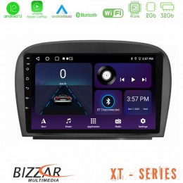 Bizzar xt Series Mercedes sl Class 2005-2011 4core Android12 2+32gb Navigation Multimedia Tablet 9 u-xt-Mb0479