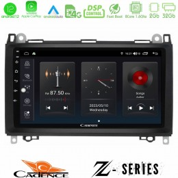 Cadence z Series Mercedes A/b/vito/sprinter Class 8core Android12 2+32gb Navigation Multimedia Tablet 9 u-z-Mb0759