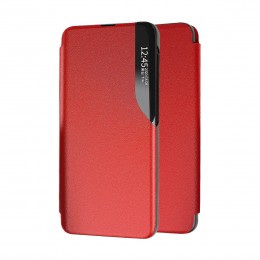 Θήκη Book Ancus Smart Flip για Samsung SM-A326B Galaxy A32 5G /SM-A135/SM-A137 A13 4G TPU Κόκκινη