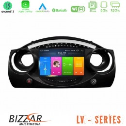Bizzar lv Series Mini Cooper r50 4core Android 13 2+32gb Navigation Multimedia Tablet 9 u-lv-Mn1521