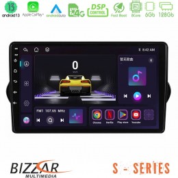 Bizzar s Series Fiat Tipo 2015-2022 (Hatchback) 8core Android13 6+128gb Navigation Multimedia Tablet 9 u-s-Ft1281