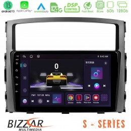 Bizzar s Series Mitsubishi Pajero 2008-2009 8core Android13 6+128gb Navigation Multimedia Tablet 9 u-s-Mt0557