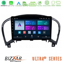Bizzar Ultra Series Nissan Juke 8core Android13 8+128gb Navigation Multimedia Tablet 9 u-ul2-Ns0755