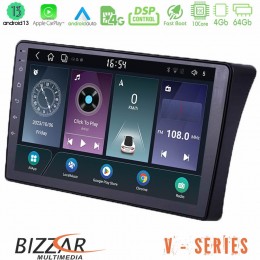 Bizzar v Series Nissan Navara d40 10core Android13 4+64gb Navigation Multimedia Tablet 9 u-v-Ns1354