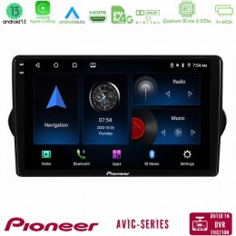 Pioneer Avic 8core Android13 4+64gb Fiat Tipo 2015-2022 (Hatchback) Navigation Multimedia Tablet 9 u-p8-Ft1281