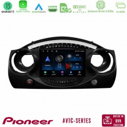 Pioneer Avic 8core Android13 4+64gb Mini Cooper r50 Navigation Multimedia Tablet 9 u-p8-Mn1521