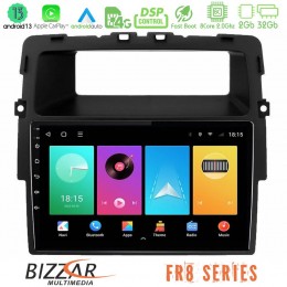 Bizzar fr8 Series Renault/nissan/opel 8core Android13 2+32gb Navigation Multimedia Tablet 10″ u-fr8-Rn1338