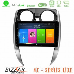 Bizzar 4t Series Nissan Note 2013-2018 4core Android12 2+32gb Navigation Multimedia Tablet 10 u-lvb-Ns0481