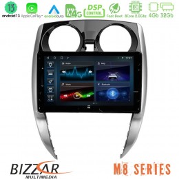Bizzar m8 Series Nissan Note 2013-2018 8core Android13 4+32gb Navigation Multimedia Tablet 10 u-m8-Ns0481