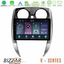 Bizzar v Series Nissan Note 2013-2018 10core Android13 4+64gb Navigation Multimedia Tablet 10 u-v-Ns0481