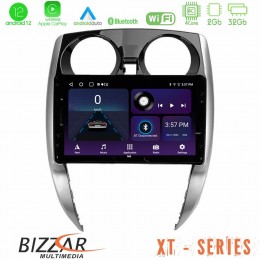 Bizzar xt Series Nissan Note 2013-2018 4core Android12 2+32gb Navigation Multimedia Tablet 10 u-xt-Ns0481