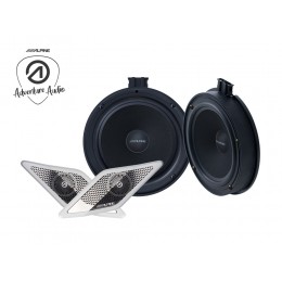 Alpine SPC-106CRA2 16,5 cm Front Speaker System for Volkswagen Crafter 2 &amp; MAN TGE