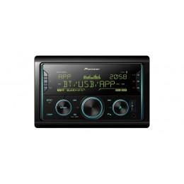 Pioneer MVH-S620BT Media Receiver, USB, BT, short chassis, Apple &amp; Andriod compatible, Multi color