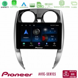Pioneer Avic 8core Android13 4+64gb Nissan Note 2013-2018 Navigation Multimedia Tablet 10 u-p8-Ns0481