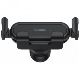 Baseus Gravitational Car Phone Holder Lite to Ventilation Grid Black (SUWX010001) (BASSUWX010001)