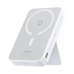 Baseus Powerbank MagPro Magnetic 5000mAh 20W, MagSafe (white) (P10064101223-00) (BASP10064101223-00)